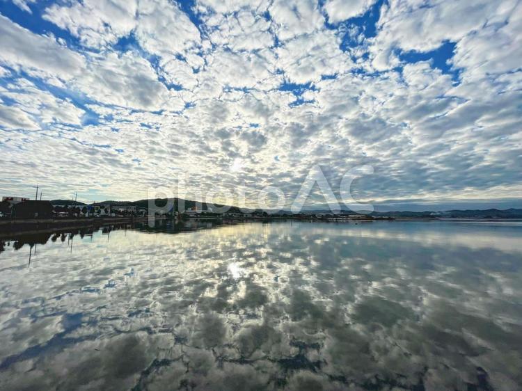【風景写真】癒された朝の景色 自然,風景,景色の写真素材