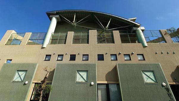 君津市立中央図書館 千葉県君津市 君津市立中央図書館 千葉県君津市 君津市,中央図書館,本の写真素材