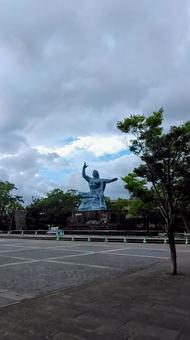 長崎の平和公園 長崎の平和公園の写真