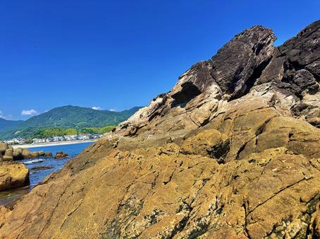 海岸 夏の海 海岸 夏の海 海岸,夏の海,磯の写真素材