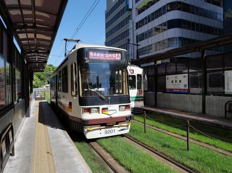熊本市交通局 路面電車 熊本市交通局 路面電車の写真