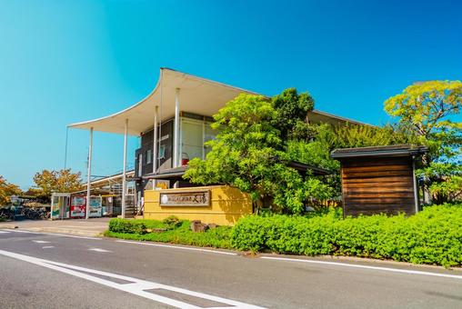 【島根】松江しんじ湖温泉駅 松江しんじ湖温泉駅,島根,松江の写真素材