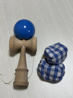 けん玉遊び けん玉,お手玉,昔の遊びの写真素材