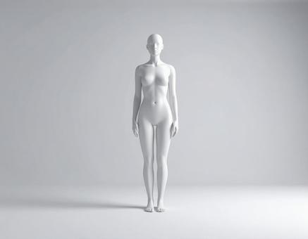 女性の全身 イメージ 女性の全身 イメージの写真