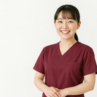 笑顔の医療専門職 笑顔の医療専門職の写真