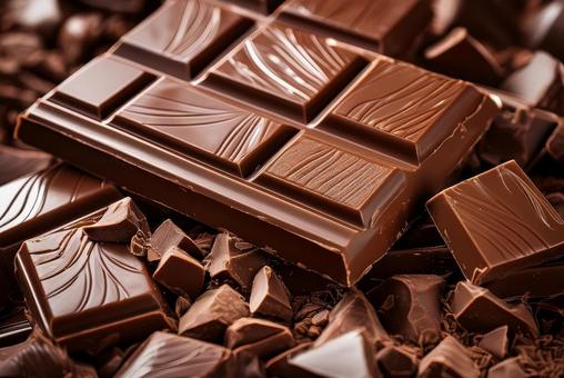 チョコレート背景 チョコレート背景の写真