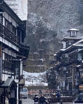 銀山温泉 銀山温泉の写真