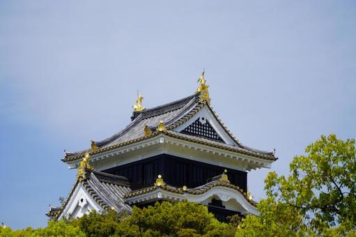岡山城　369 岡山城,岡山県,岡山市の写真素材