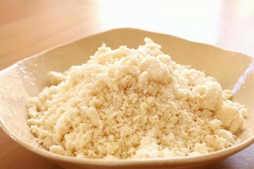 生おから 生おから,おから,大豆の写真素材