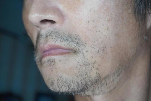 無精髭07 無精髭07の写真