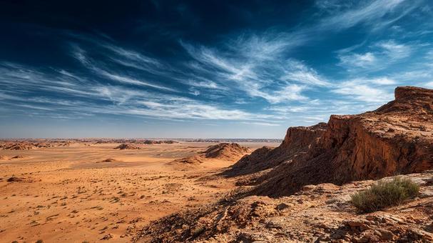 壮大なスケールの砂漠の景色 壮大なスケールの砂漠の景色の写真