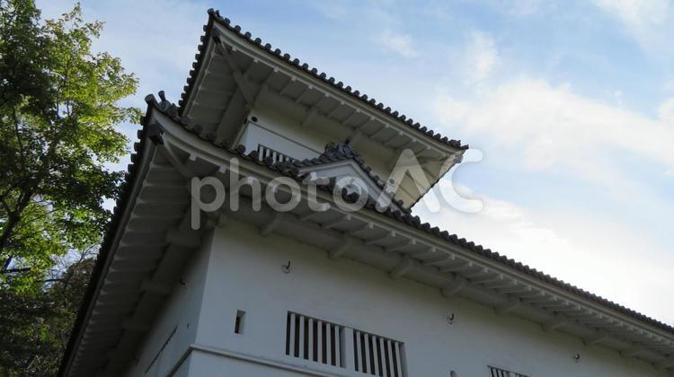仙台城　大手門脇櫓 仙台城,青葉城,青葉山の写真素材