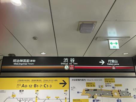 東急渋谷駅 東急渋谷駅 渋谷駅,渋谷,東急渋谷駅の写真素材