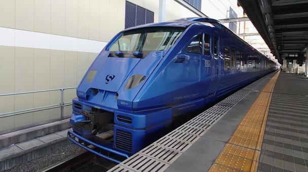 JR九州特急Sonic 883　大分駅 ソニック,特急,大分駅の写真素材