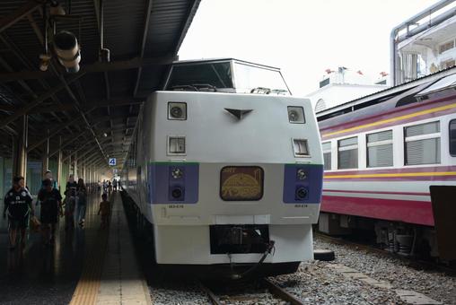 キハ183バンコク キハ183バンコク キハ183,タイ,jr北海道の写真素材