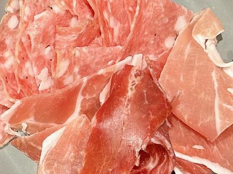 生ハム 生ハム,肉,食材の写真素材