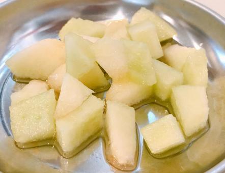 Cut melon, JPG