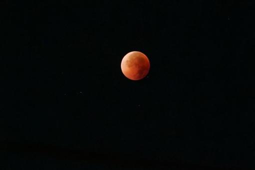 赤い月 皆既月食 赤い月 皆既月食 皆既月食,赤い月,月食の写真素材