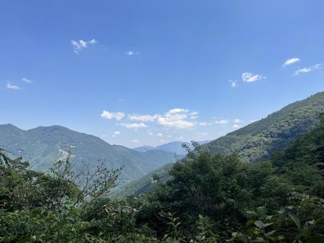 山と空 山と空の写真