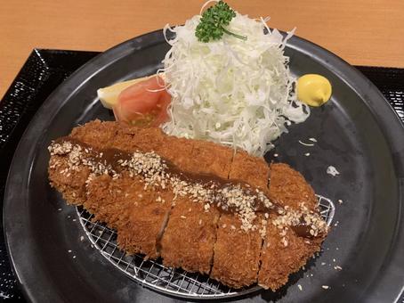 とんかつ@105 とんかつ,トンカツ,豚カツの写真素材