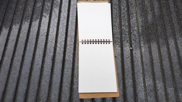 Photo, sidewalk, sketch book, sketch, 