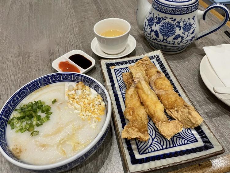 マレーシア、KLの中華粥とディムサムと茶 海外,マレーシア,クアラルンプールの写真素材