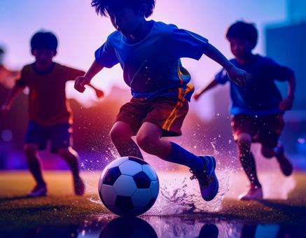 少年ドリブラー 少年ドリブラーの写真