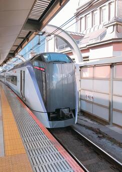 特急あずさ 特急あずさ,電車,鉄道の写真素材
