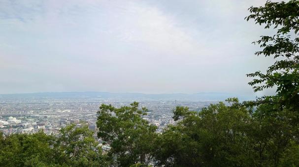ハイキング道からの景色 ハイキング道からの景色の写真