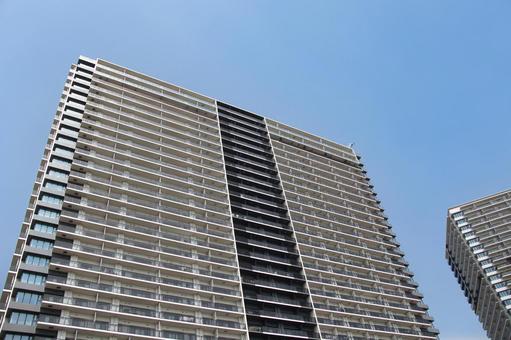 集合住宅のマンション 集合住宅のマンション マンション風景,マンション群,投資物件の写真素材
