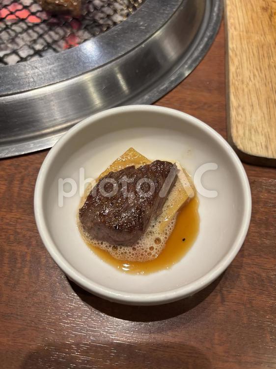 特選ハラミ、完璧な焼き上がり 特選ハラミ,完璧な焼き上がり,焼肉の写真素材