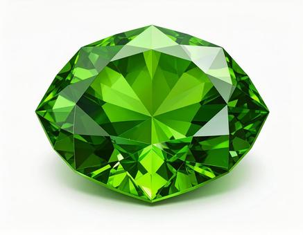 輝くペリドットの宝石 輝くペリドットの宝石の写真