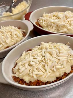 ミートポテトグラタンの写真