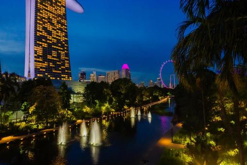 【シンガポール】マリーナベイサンズの写真