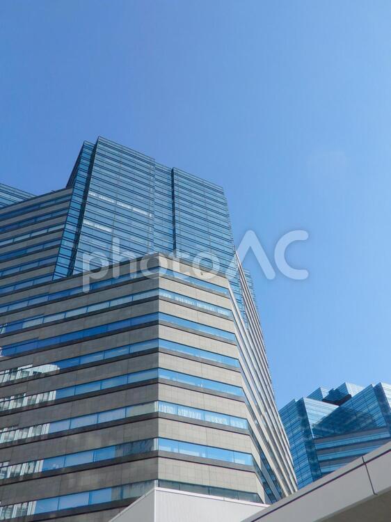 大崎駅付近の風景 大崎駅,大崎副都心,東京の写真素材