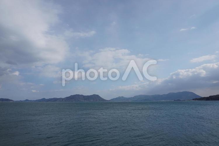 瀬戸内海　海　風景 海,海面,風景の写真素材