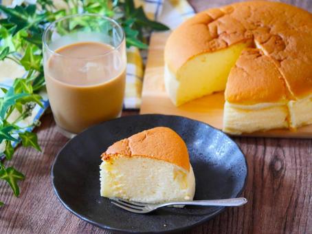 チーズケーキ.2 チーズケーキ.2 スフレチーズケーキ,チーズケーキ,ケーキの写真素材