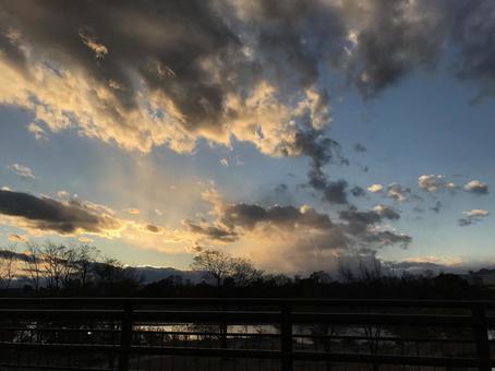 夕焼け 夕焼けの写真