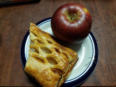 りんごとパイ アップルパイ,パイ,りんごの写真素材