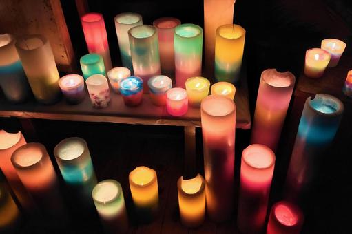 Candle Night 024, JPG Candle Night 024, candle, candle night, pastel, JPG