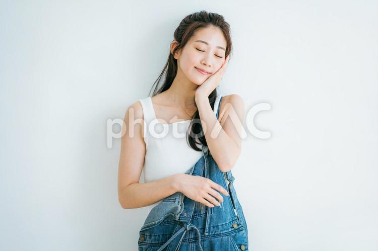 若い女性の美容イメージ 美容,ビューティー,スキンケアの写真素材