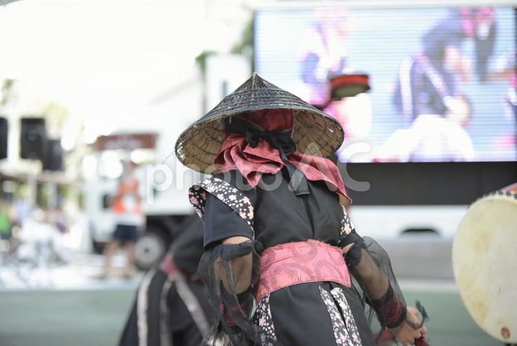 一万人のエイサー踊り隊 一万人のエイサー踊り隊,エイサー,国際通りの写真素材
