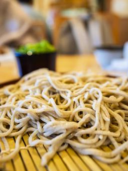 香り立つ打ちたて新そば 新そば,蕎麦,ざるそばの写真素材