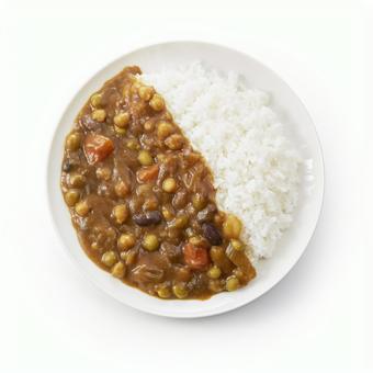 豆カレー (バック飛ばし、影イキ) 豆カレー (バック飛ばし、影イキ)の写真