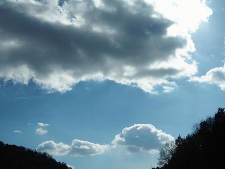 空と雲 空と雲の写真