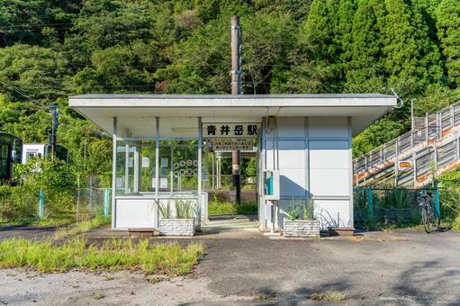 JR九州 日豊本線 青井岳駅 JR九州 日豊本線 青井岳駅 青井岳駅,日豊本線,駅の写真素材