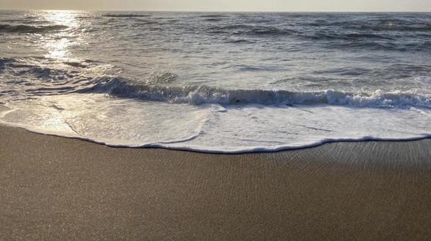 Photo, a wave beach, coastal, beach, 