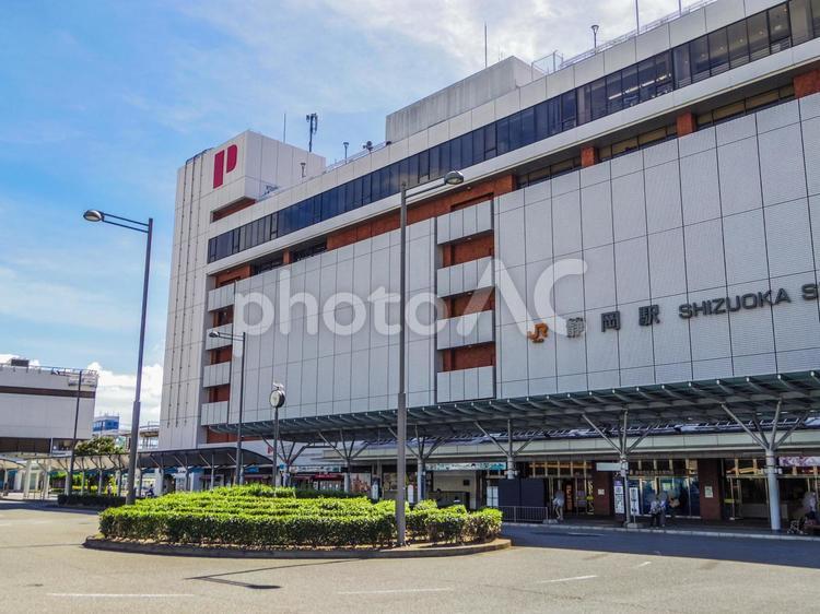 【静岡県】JR静岡駅北口 jr静岡駅北口,静岡市,静岡駅の写真素材
