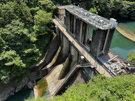 ダム 白丸ダム,白丸調整池ダム,ダムの写真素材