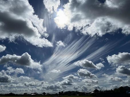 空と雲 空と雲の写真